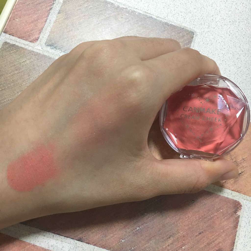 クリームチーク/キャンメイク/ジェル・クリームチークを使ったクチコミ(1枚目)