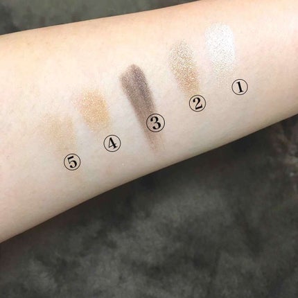 ブラウンシェードアイズN/KATE/アイシャドウパレットを使ったクチコミ(3枚目)