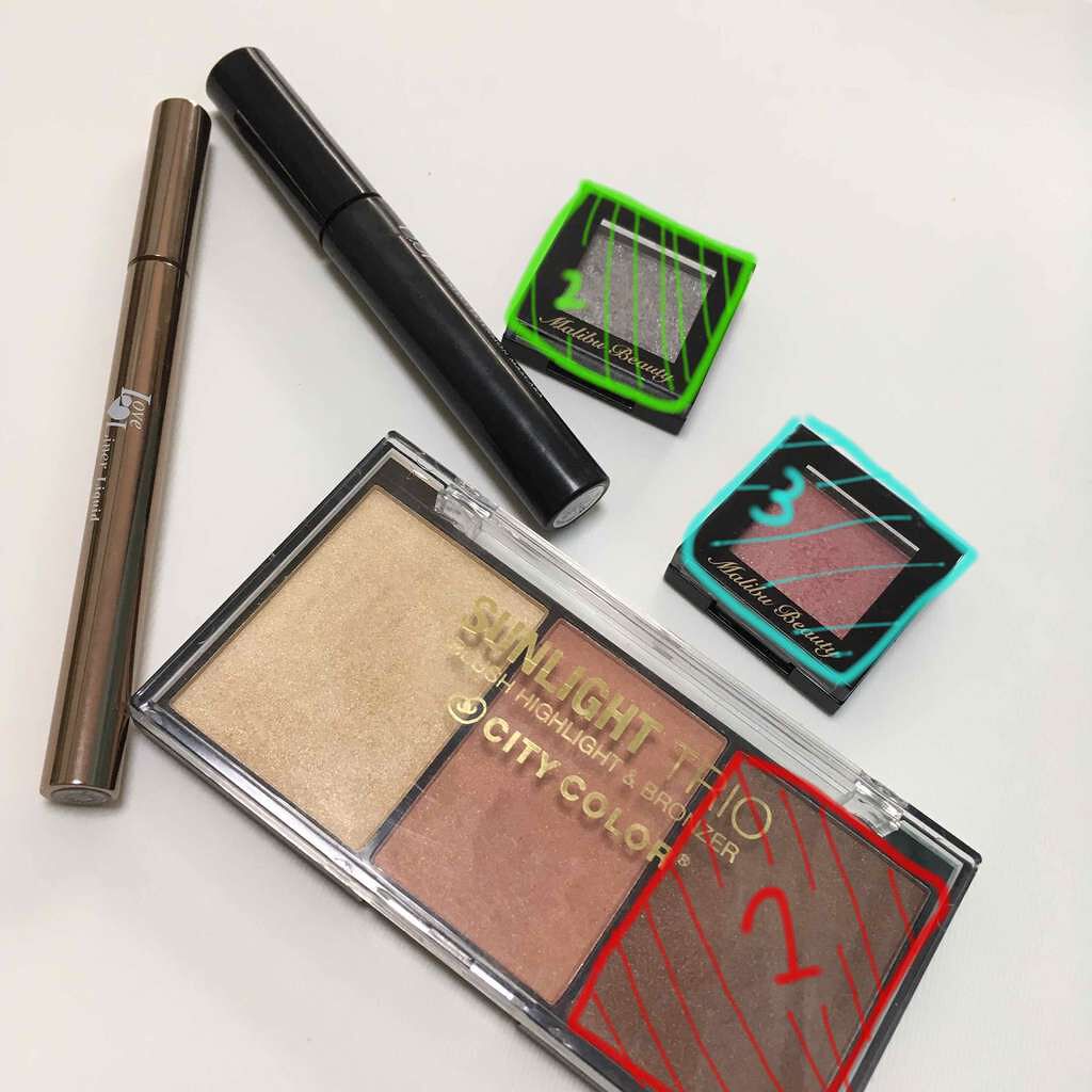 シングルアイシャドウ/マリブビューティー/単色アイシャドウを使ったクチコミ（2枚目）