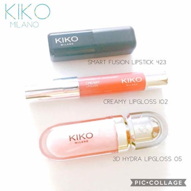 creamy lipgloss /KIKO/リップグロスを使ったクチコミ（1枚目）