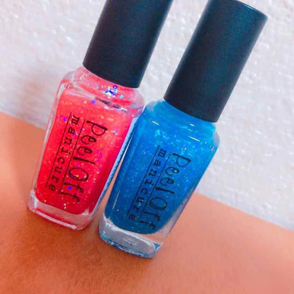 ピールオフマニキュア/キャンドゥ/マニキュアを使ったクチコミ(1枚目)