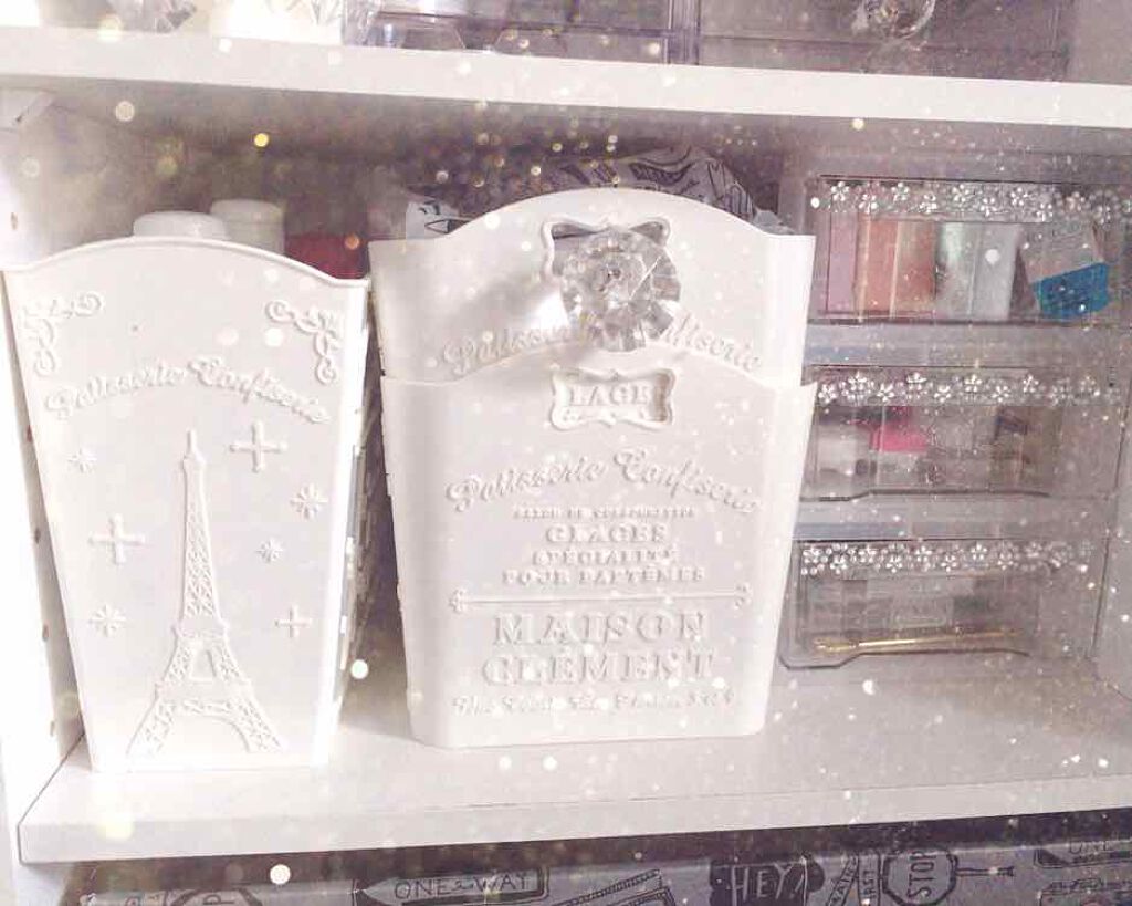 3段式クリアーケース/DAISO/その他化粧小物を使ったクチコミ(3枚目)