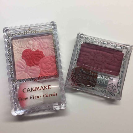 グロウフルールチークス/キャンメイク/パウダーチークを使ったクチコミ(1枚目)