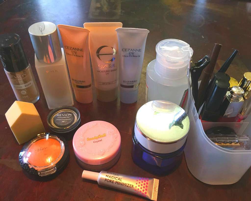 ポリプロピレンメイクボックス・蓋付/無印良品/その他化粧小物を使ったクチコミ（2枚目）