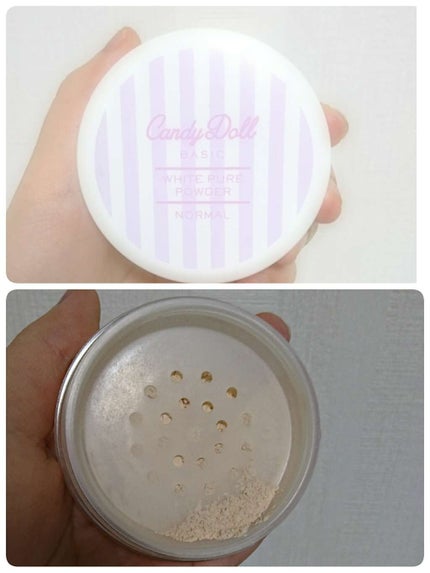 キャンディドール ホワイトピュアパウダー<ノーマル>/CandyDoll/ルースパウダーを使ったクチコミ(1枚目)