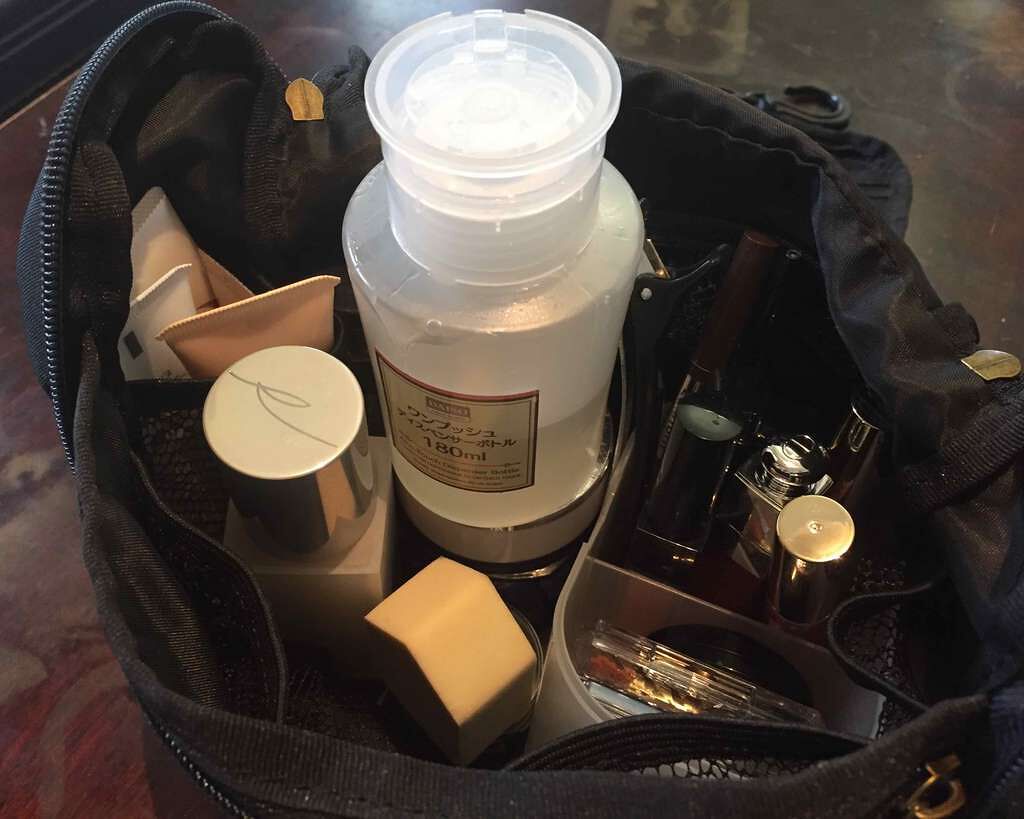 ポリプロピレンメイクボックス・蓋付/無印良品/その他化粧小物を使ったクチコミ（3枚目）