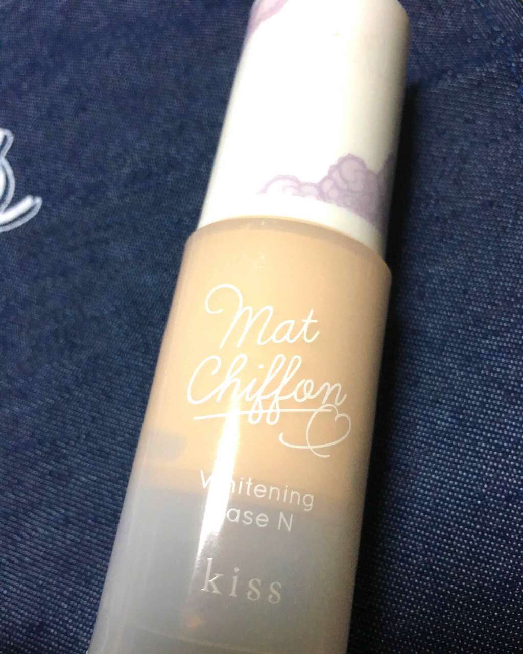 マットシフォン UVホワイトニングベースN/KiSS/化粧下地を使ったクチコミ(1枚目)
