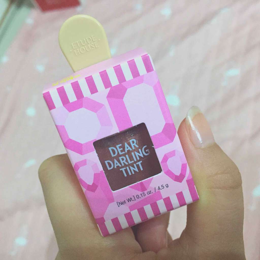 ディアダーリン ウォータージェルティント (アイスティント)/ETUDE/口紅を使ったクチコミ(1枚目)