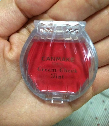 クリームチーク ティント/キャンメイク/ジェル・クリームチークを使ったクチコミ(1枚目)