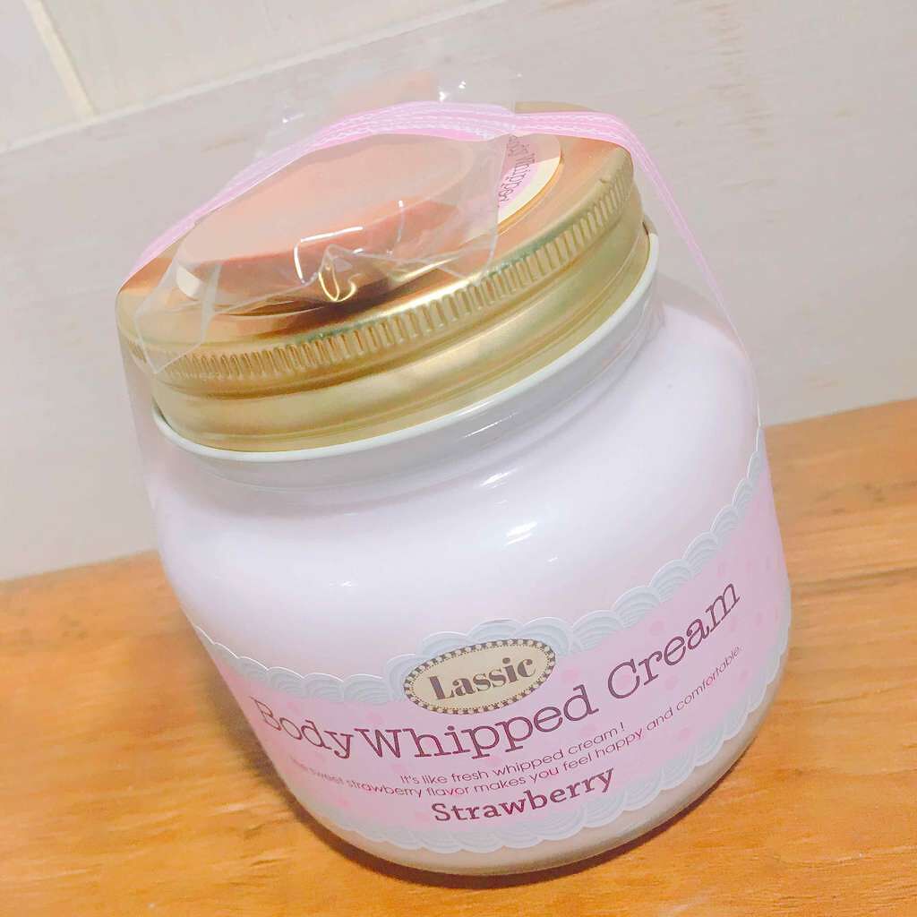 ボディホイップクリーム ストロベリー/ラシック/ボディクリームを使ったクチコミ（1枚目）