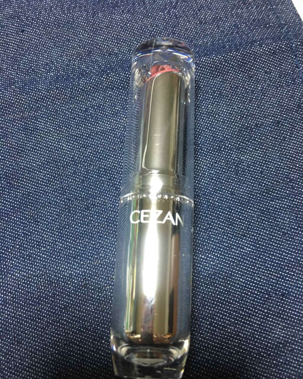 ラスティンググロスリップ/CEZANNE/口紅を使ったクチコミ（1枚目）