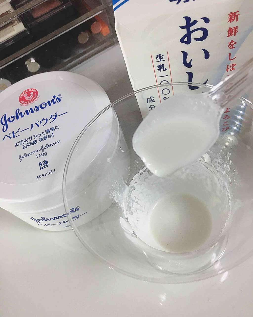 ジョンソン ベビーパウダー/ジョンソンベビー/ボディパウダーを使ったクチコミ(4枚目)