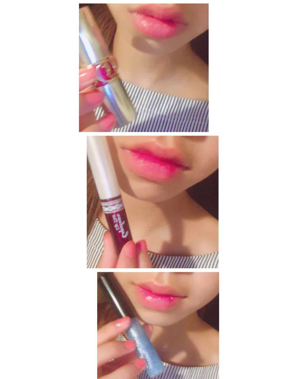 STリップグロス/crayontouch-me/リップグロスを使ったクチコミ（2枚目）