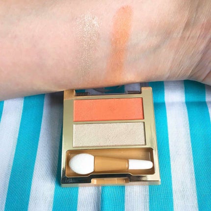 デュアルアイシャドウ N/excel/アイシャドウパレットを使ったクチコミ(2枚目)