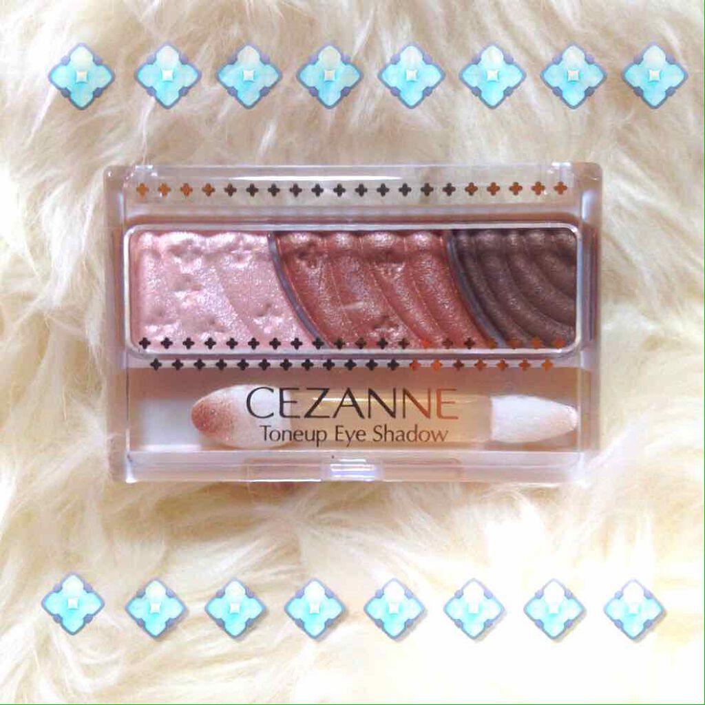 トーンアップアイシャドウ/CEZANNE/アイシャドウパレットを使ったクチコミ(1枚目)