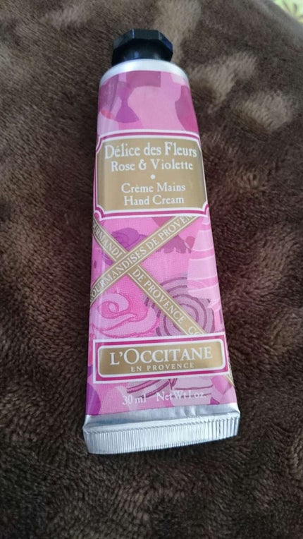フルールデリス ハンドクリーム/L'OCCITANE/ハンドクリームを使ったクチコミ(1枚目)
