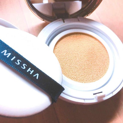 M クッション ファンデーション(モイスチャー)/MISSHA/クッションファンデーションを使ったクチコミ(2枚目)