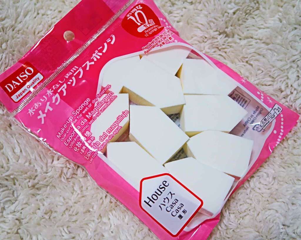 ハイソフト メイクアップスポンジ/DAISO/パフ・スポンジを使ったクチコミ（1枚目）