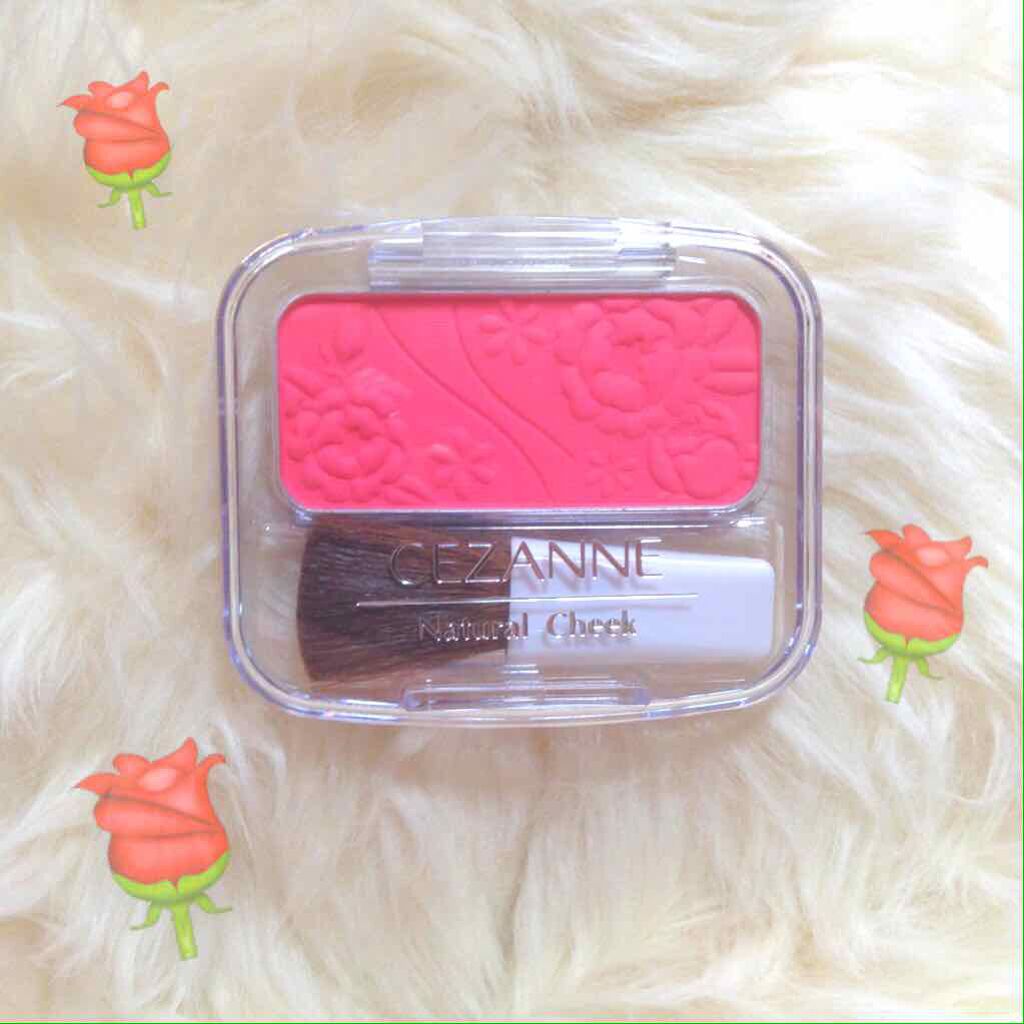ナチュラル チークN/CEZANNE/パウダーチークを使ったクチコミ(1枚目)