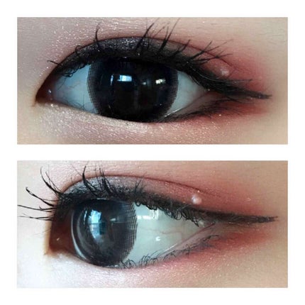 LARME MOISTURE UV(ラルムモイスチャーUV) クラシックネイビー/LARME/カラーコンタクトレンズを使ったクチコミ(1枚目)