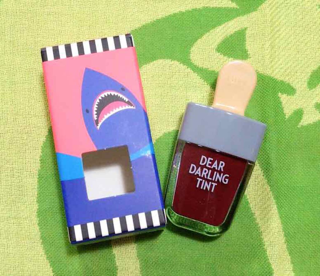 ディアダーリン ウォータージェルティント (アイスティント)/ETUDE/口紅を使ったクチコミ(1枚目)