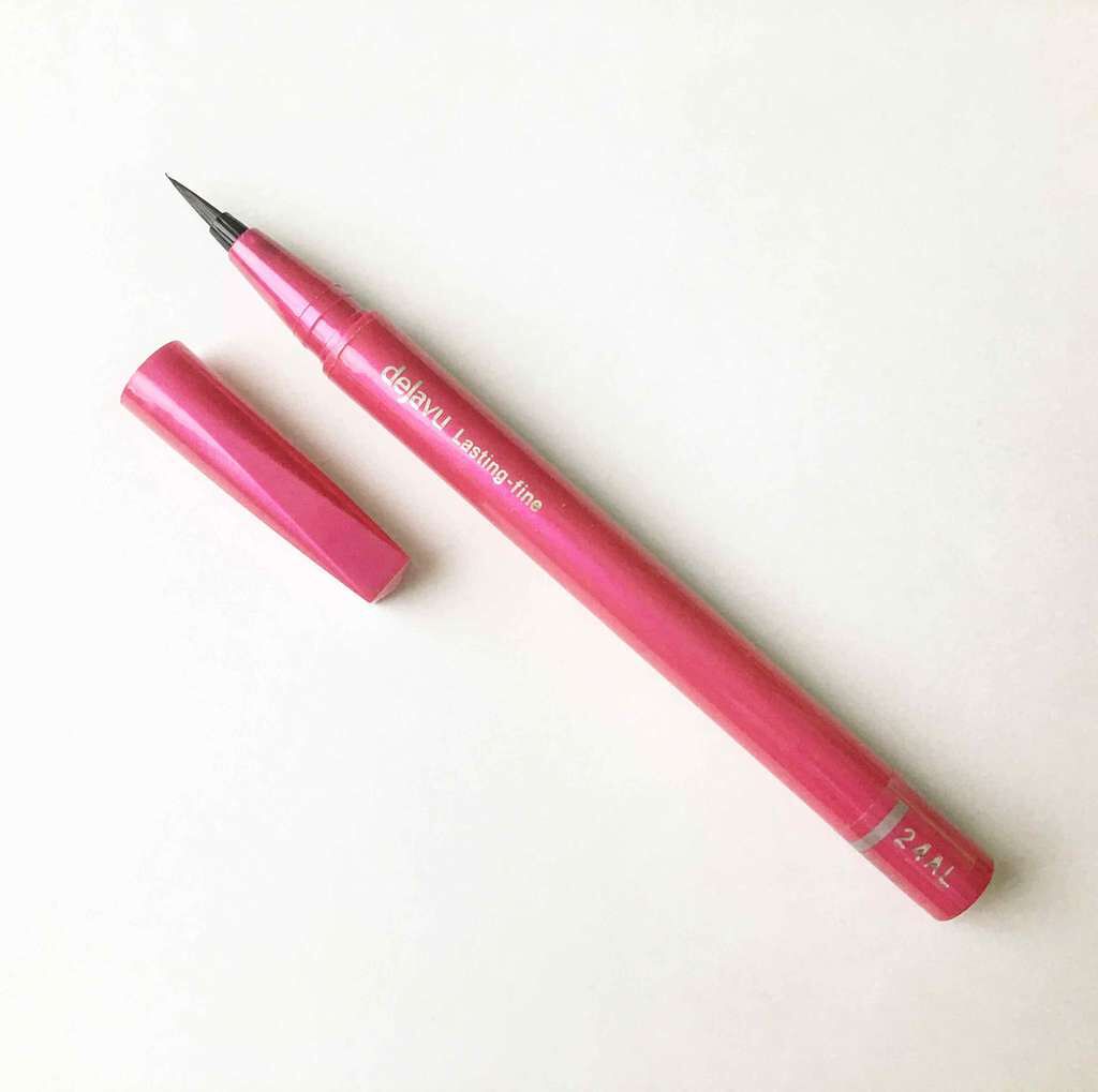 「密着アイライナー」しなやか筆リキッド/デジャヴュ/リキッドアイライナーを使ったクチコミ(1枚目)