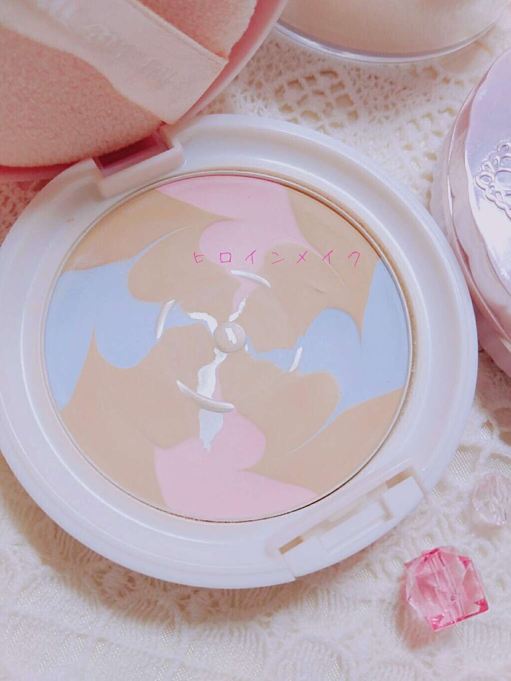 AC ワンダーコレクトパウダー ぐでたま/AC by Angelcolor/ルースパウダーを使ったクチコミ（2枚目）