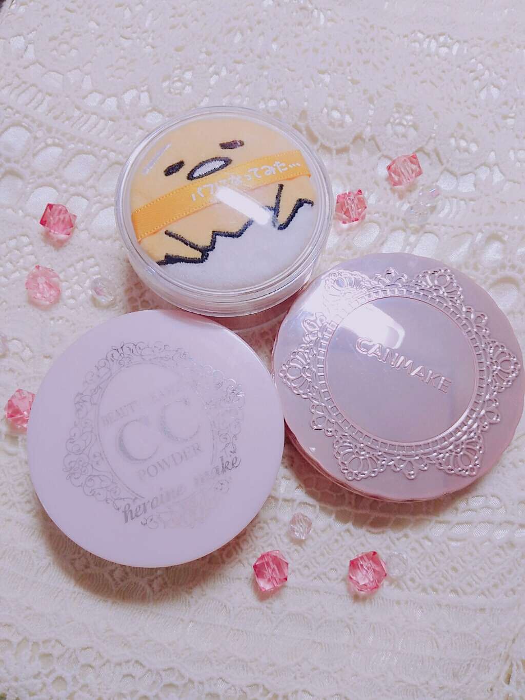 AC ワンダーコレクトパウダー ぐでたま/AC by Angelcolor/ルースパウダーを使ったクチコミ（1枚目）