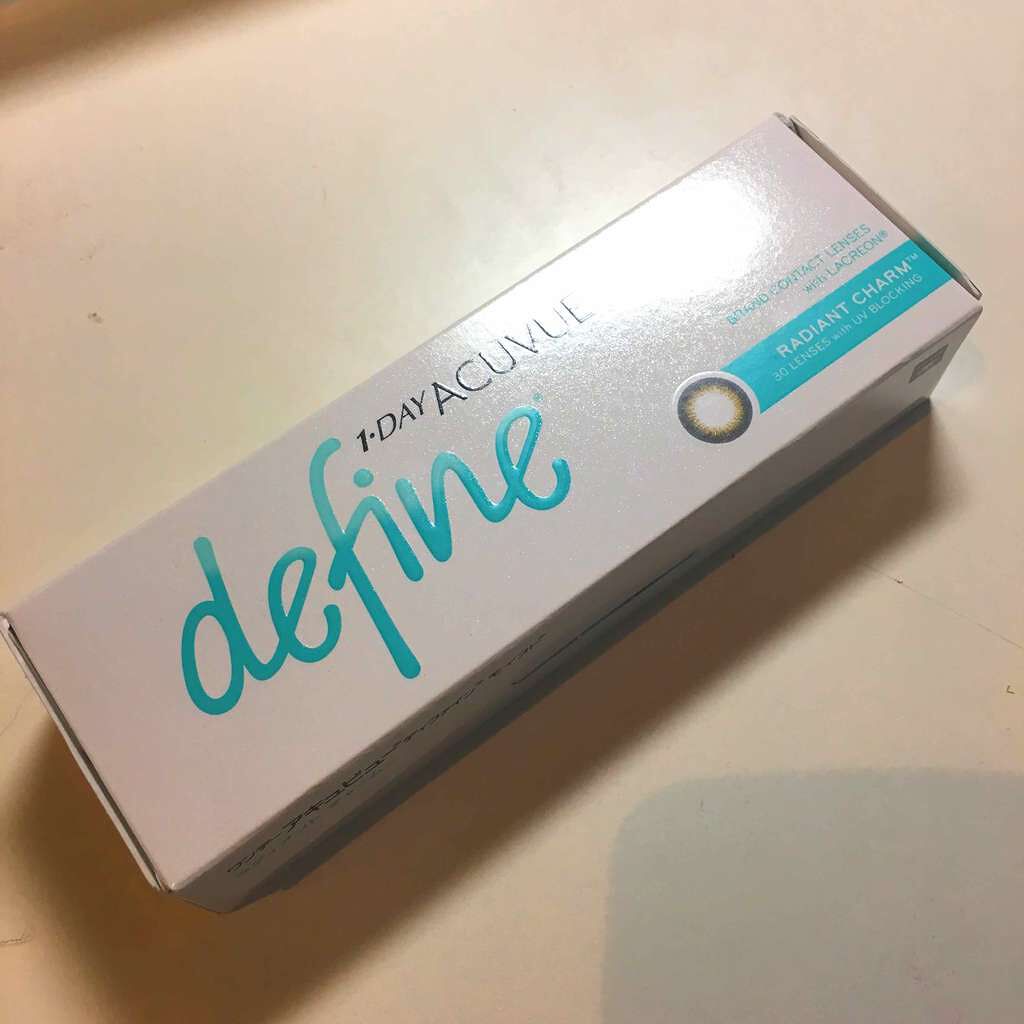ワンデーアキュビュー®ディファイン®モイスト®/アキュビュー® ディファイン®/ワンデー(1DAY)カラコンを使ったクチコミ(1枚目)