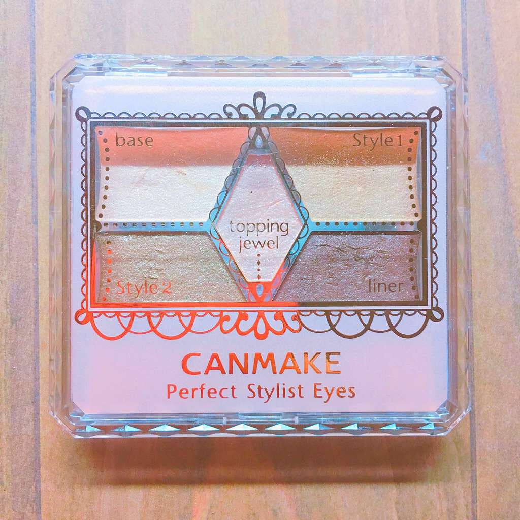 【旧品】パーフェクトスタイリストアイズ/キャンメイク/アイシャドウパレットを使ったクチコミ(1枚目)