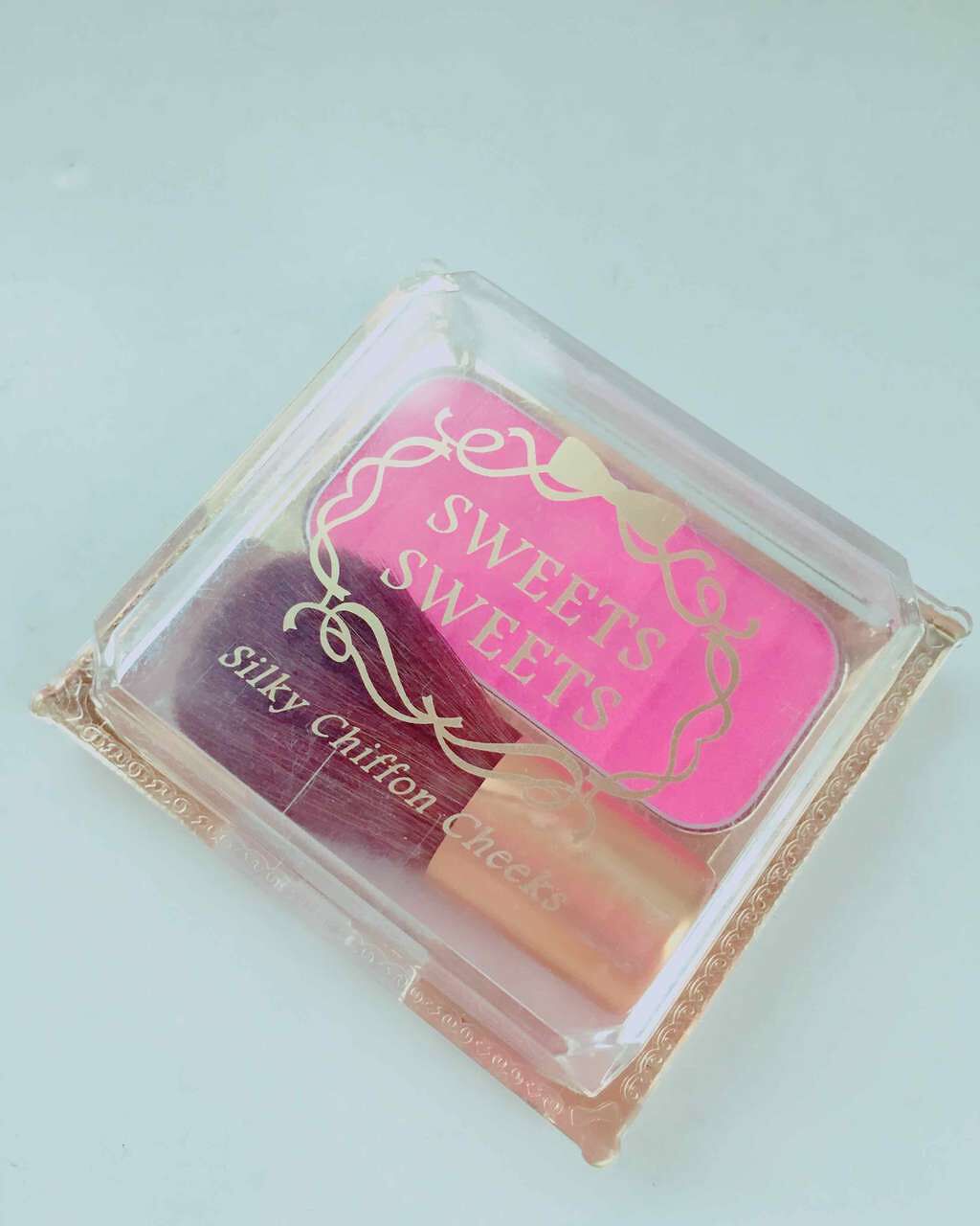シルキーシフォンチーク/スウィーツ スウィーツ/パウダーチークを使ったクチコミ（1枚目）