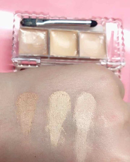 カラーミキシングコンシーラー/キャンメイク/パレットコンシーラーを使ったクチコミ(2枚目)