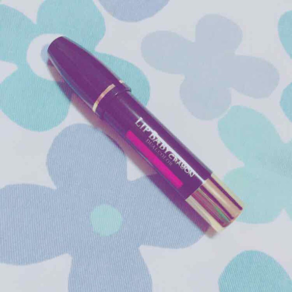 リップベビークレヨン デュアルカラー/メンソレータム/口紅を使ったクチコミ(1枚目)