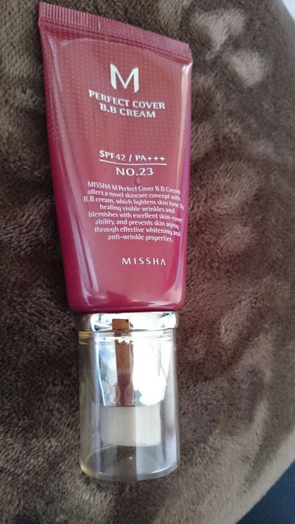 BBクリーム UV SPF40 PA+++/MISSHA/BBクリームを使ったクチコミ(1枚目)