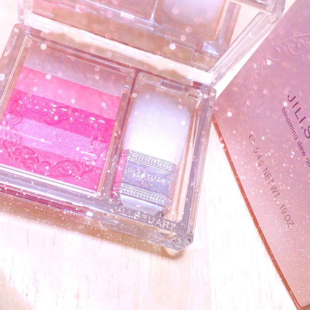 ブルーミングデュー オイルインブラッシュ/JILL STUART/パウダーチークを使ったクチコミ(1枚目)
