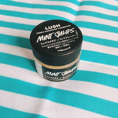 LUSH
リップスクラブ ミントフレーバー

唇の皮剥けがひどいので買ってみました！
シュガースクラブで、唇がツルッツルになります💋✨
私はスースーするタイプが好きなので、ミントにしましたが、他のフレー