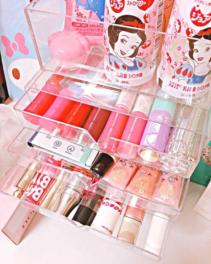 3段式クリアーケース/DAISO/その他化粧小物を使ったクチコミ(3枚目)