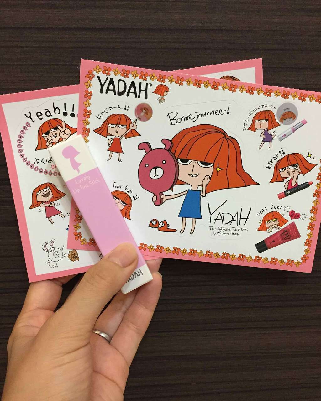 カクタスリップティントバーム/YADAH/リップティントを使ったクチコミ（1枚目）