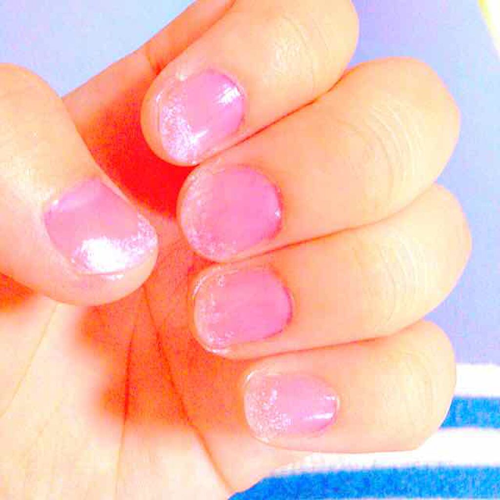 ネイル エナメル/ちふれ/マニキュアを使ったクチコミ（2枚目）