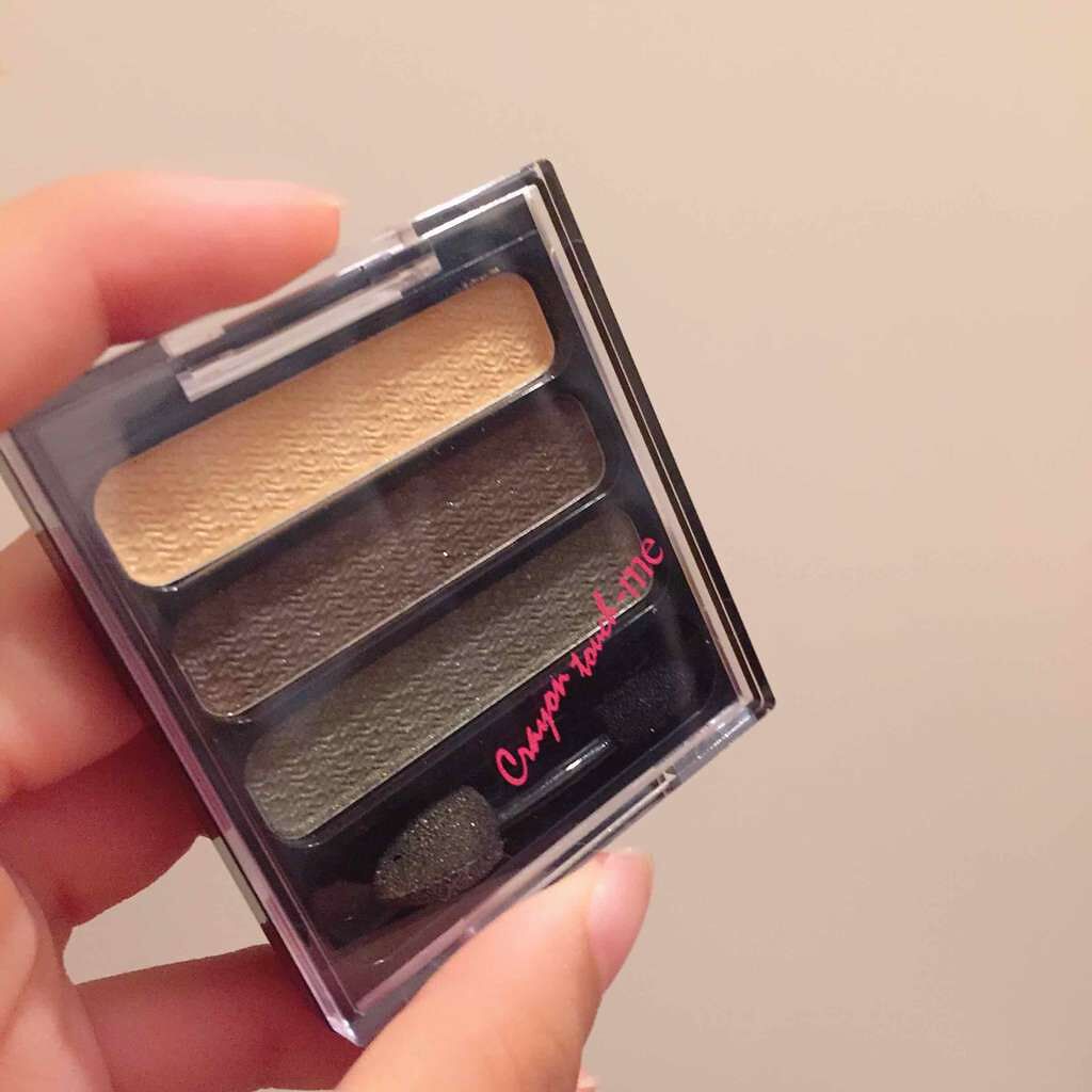 3色アイシャドウ/crayontouch-me/アイシャドウパレットを使ったクチコミ(1枚目)