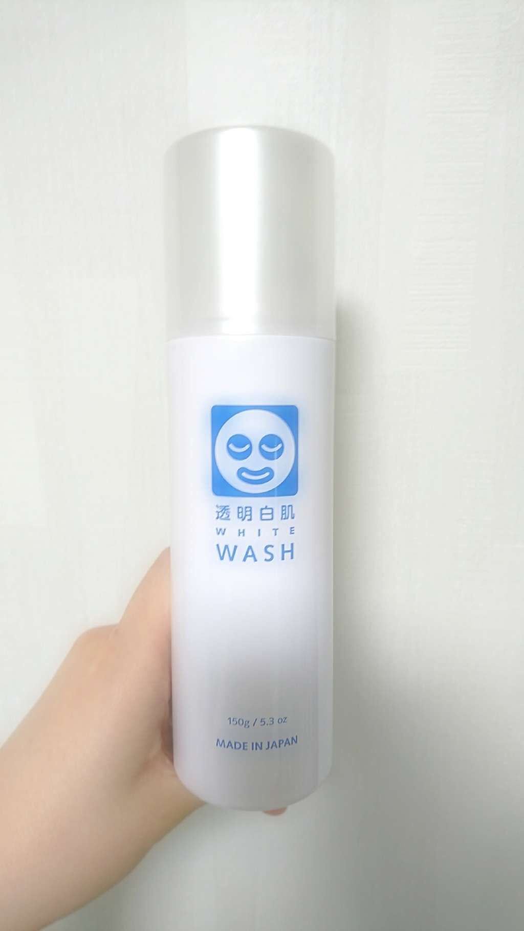 ホワイトウォッシュN/透明白肌/泡洗顔を使ったクチコミ(1枚目)