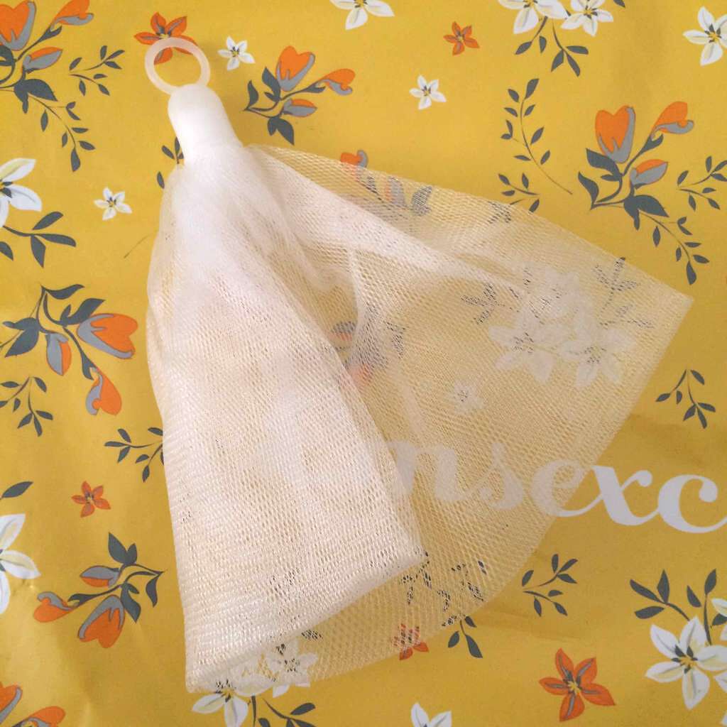 洗顔用泡立てネット/無印良品/その他スキンケアグッズを使ったクチコミ(2枚目)