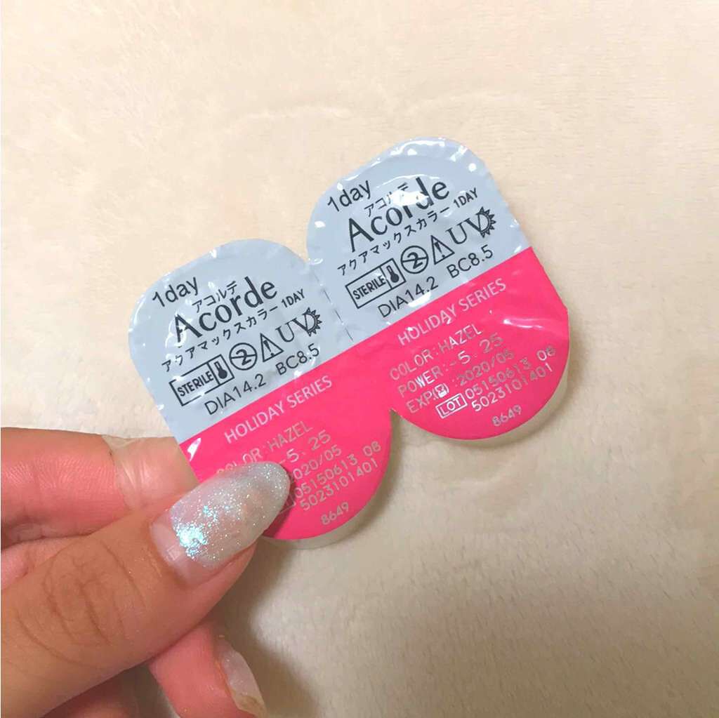 Acorde(アコルデ)/Acorde/カラーコンタクトレンズを使ったクチコミ(1枚目)