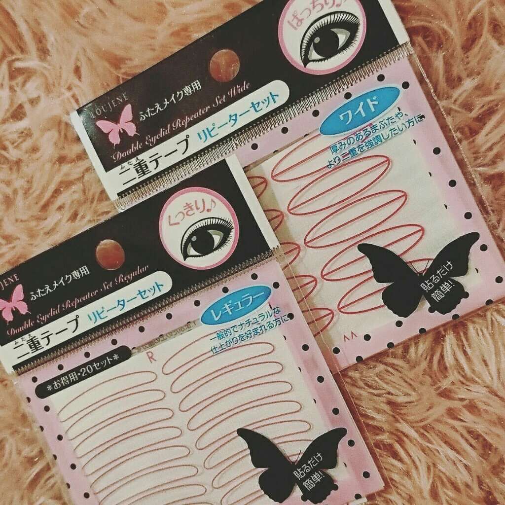 LJ 二重テープ/LOUJENE/二重まぶた用アイテムを使ったクチコミ(1枚目)