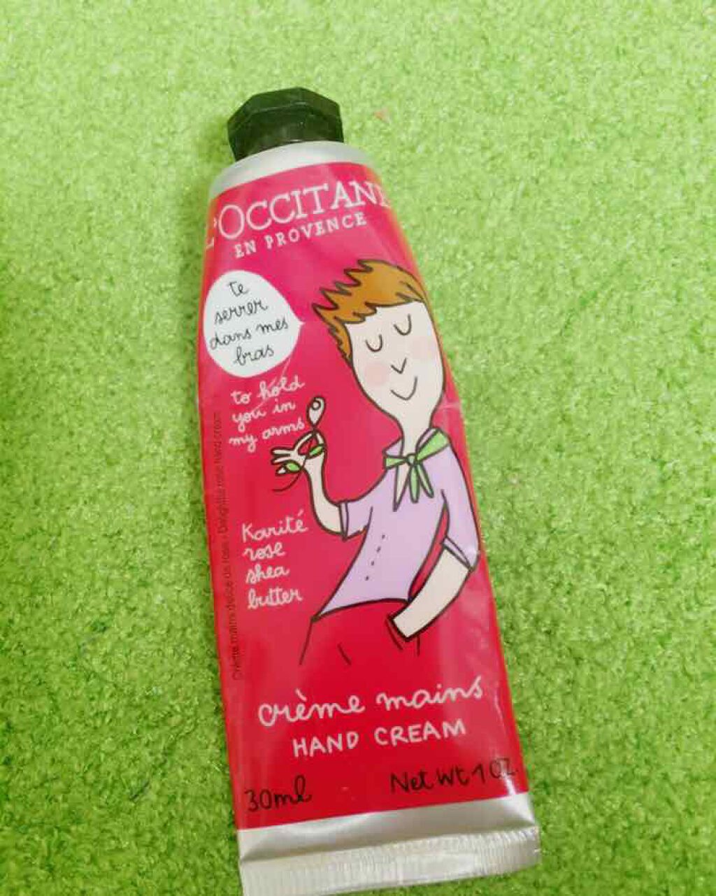 シアキッス ハンドクリーム(ディライトフルローズ)/L'OCCITANE/ハンドクリームを使ったクチコミ(1枚目)