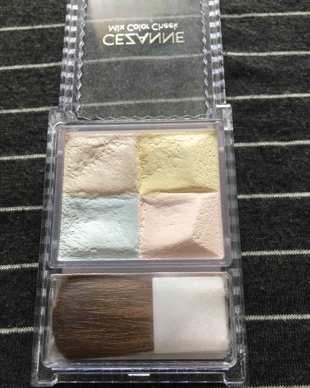 ミックスカラーチーク/CEZANNE/パウダーチークを使ったクチコミ(2枚目)