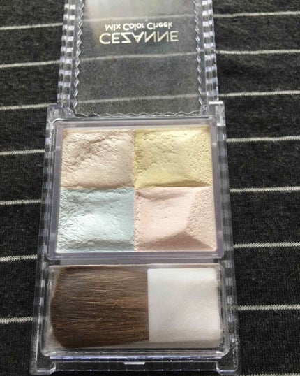 ミックスカラーチーク/CEZANNE/パウダーチークを使ったクチコミ(2枚目)