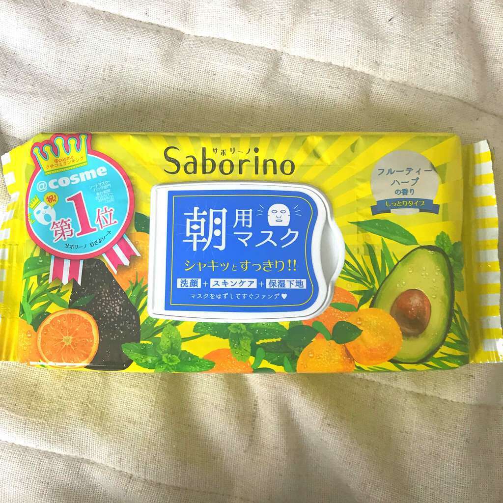 目ざまシート ひきしめタイプ/サボリーノ/シートマスク・パックを使ったクチコミ（1枚目）