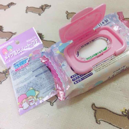 メイク落としのクレンジングティッシュ/DAISO/クレンジングシートを使ったクチコミ(2枚目)