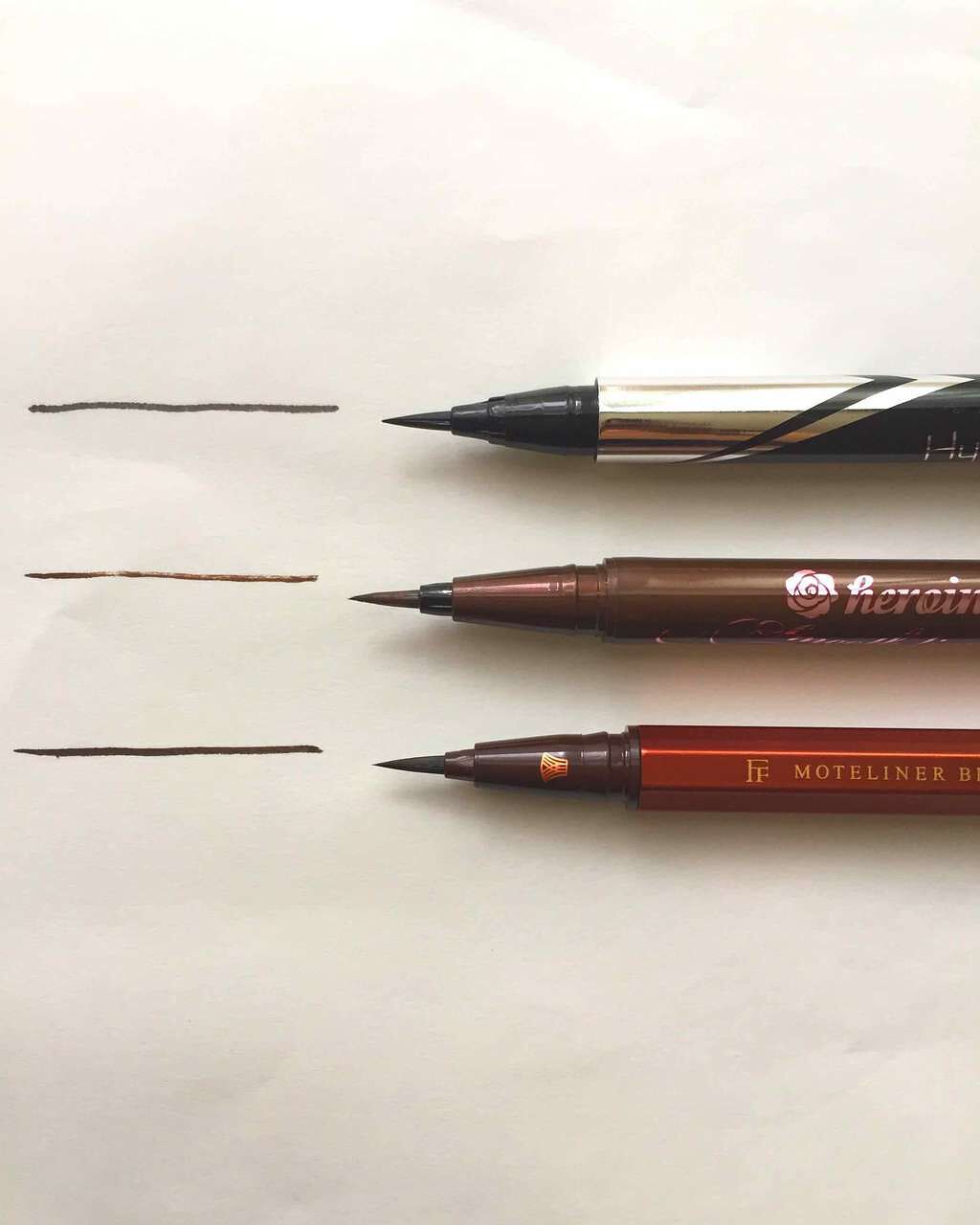 モテライナー リキッド/flowfushi/リキッドアイライナーを使ったクチコミ（3枚目）